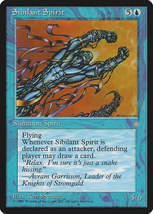 Magic the Gathering Card - Sibilant Spirit - MTG Circle