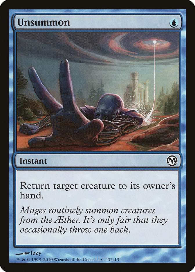 Magic the Gathering Card - Unsummon - MTG Circle