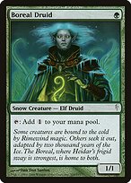 Magic the Gathering Card - Boreal Druid - MTG Circle