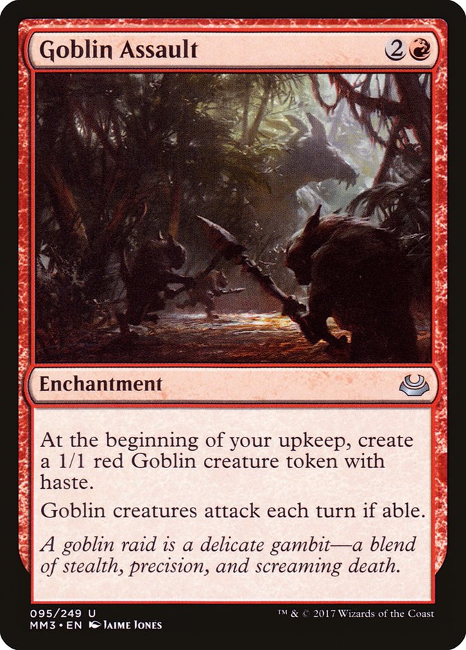 Magic the Gathering Card - Goblin Assault - MTG Circle