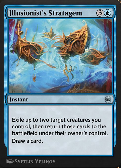 Magic the Gathering Card - Illusionist's Stratagem - MTG Circle