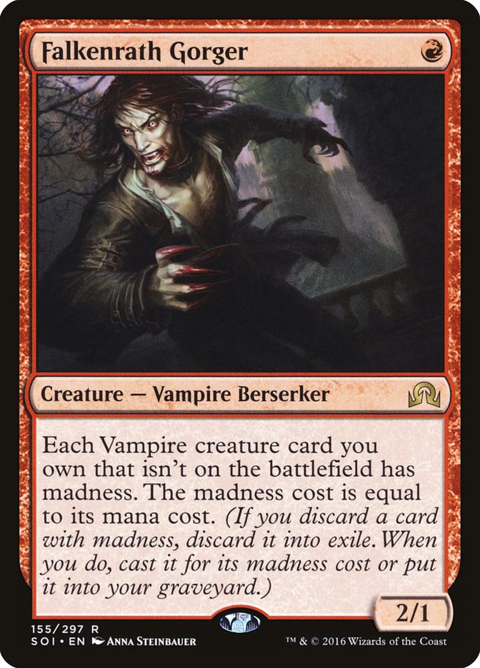 Magic the Gathering Card - Falkenrath Gorger - MTG Circle