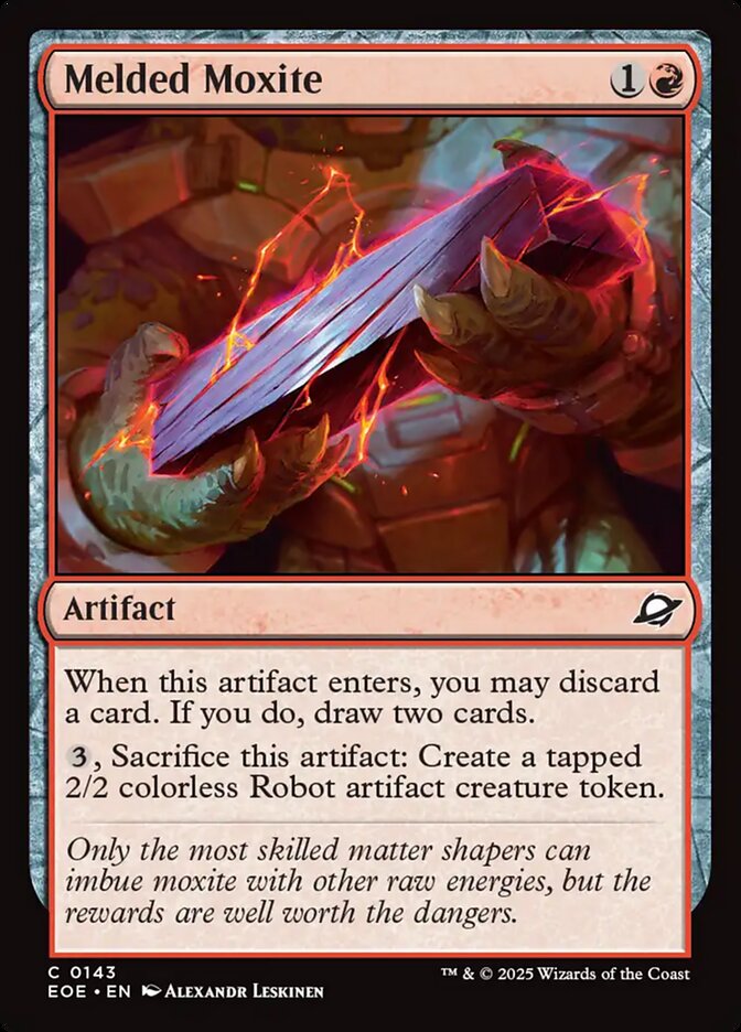 Magic the Gathering Card - Melded Moxite - MTG Circle