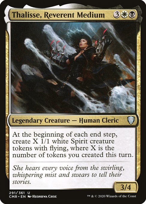 Magic the Gathering Card - Thalisse, Reverent Medium - MTG Circle