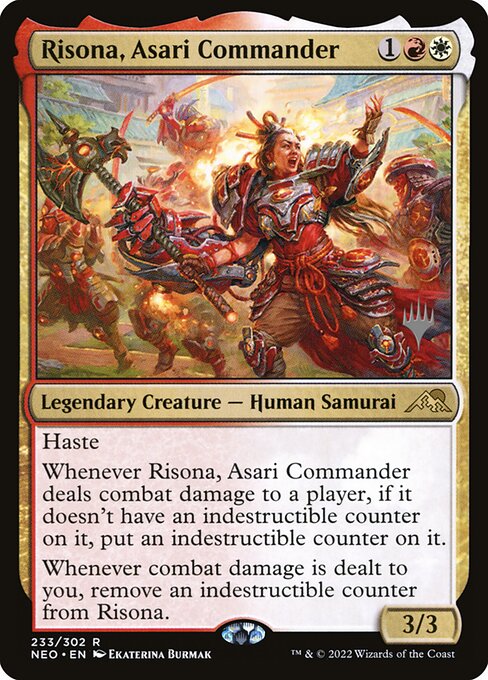 Magic the Gathering Card - Risona, Asari Commander - MTG Circle
