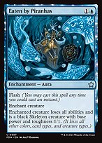 Magic the Gathering Card - Eaten by Piranhas - MTG Circle