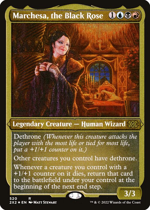 Magic the Gathering Card - Marchesa, the Black Rose - MTG Circle