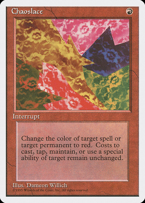 Magic the Gathering Card - Chaoslace - MTG Circle