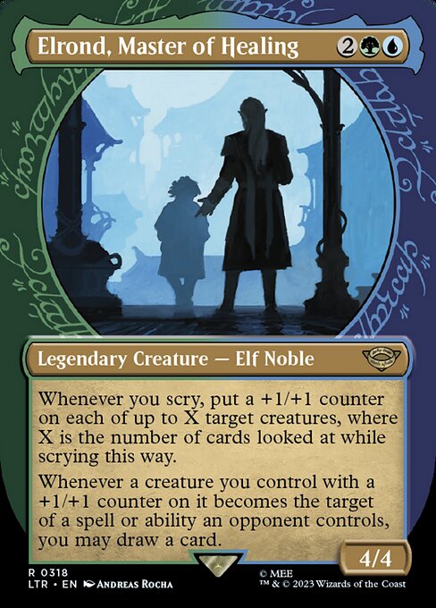Magic the Gathering Card - Elrond, Master of Healing - MTG Circle