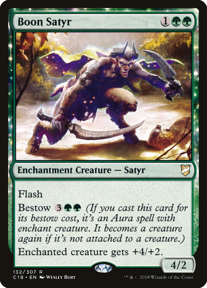 Magic the Gathering Card - Boon Satyr - MTG Circle