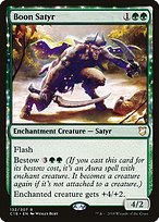 Magic the Gathering Card - Boon Satyr - MTG Circle