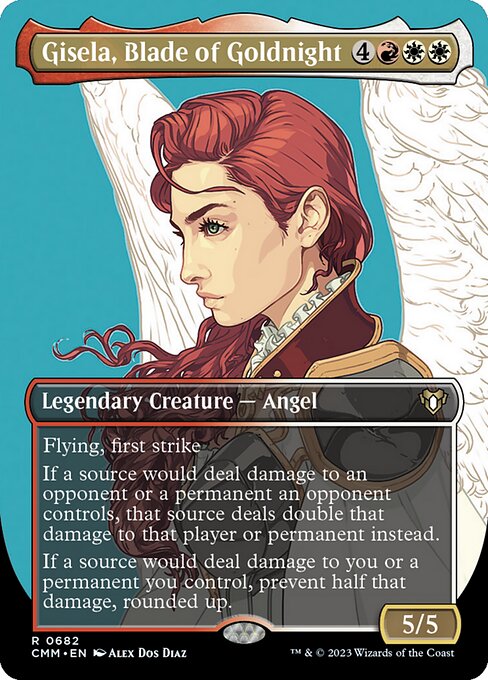 Magic the Gathering Card - Gisela, Blade of Goldnight - MTG Circle