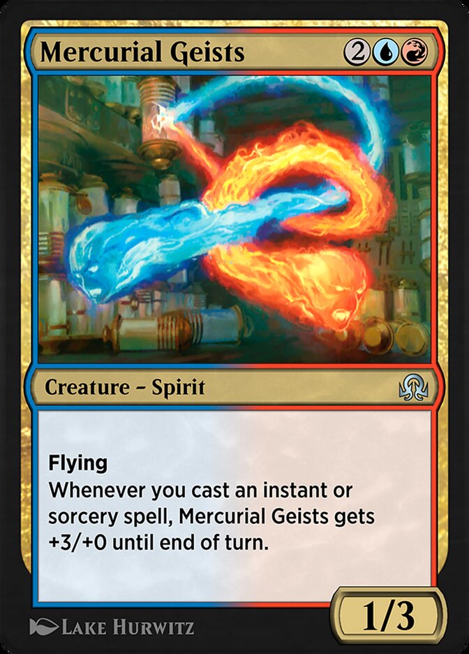 Magic the Gathering Card - Mercurial Geists - MTG Circle