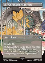 Magic the Gathering Card - Eden, Seat of the Sanctum - MTG Circle
