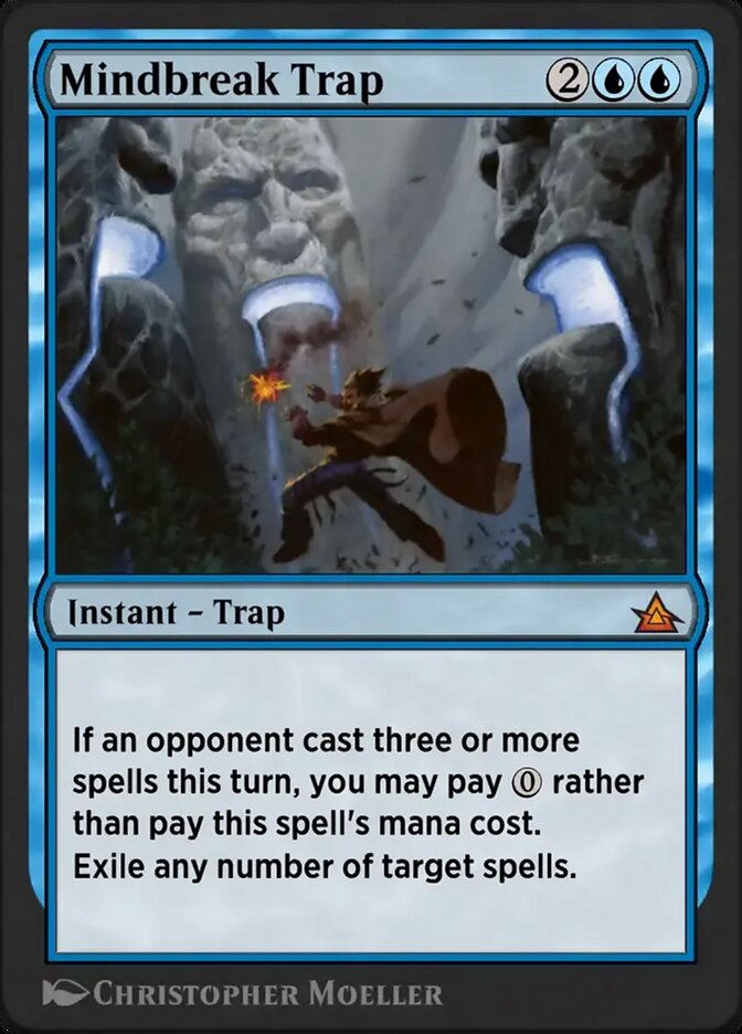 Magic the Gathering Card - Mindbreak Trap - MTG Circle