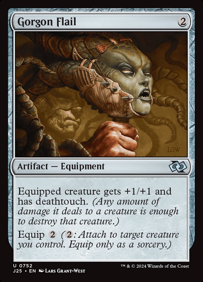 Magic the Gathering Card - Gorgon Flail - MTG Circle