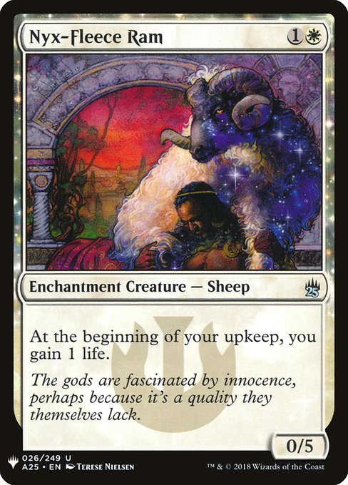 Magic the Gathering Card - Nyx-Fleece Ram - MTG Circle