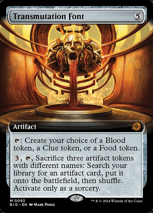 Magic the Gathering Card - Transmutation Font - MTG Circle