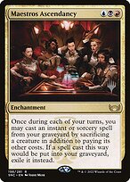 Magic the Gathering Card - Maestros Ascendancy - MTG Circle