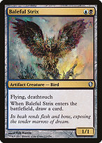 Magic the Gathering Card - Baleful Strix - MTG Circle