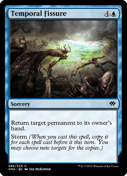 Magic the Gathering Card - Temporal Fissure - MTG Circle