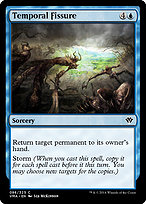 Magic the Gathering Card - Temporal Fissure - MTG Circle