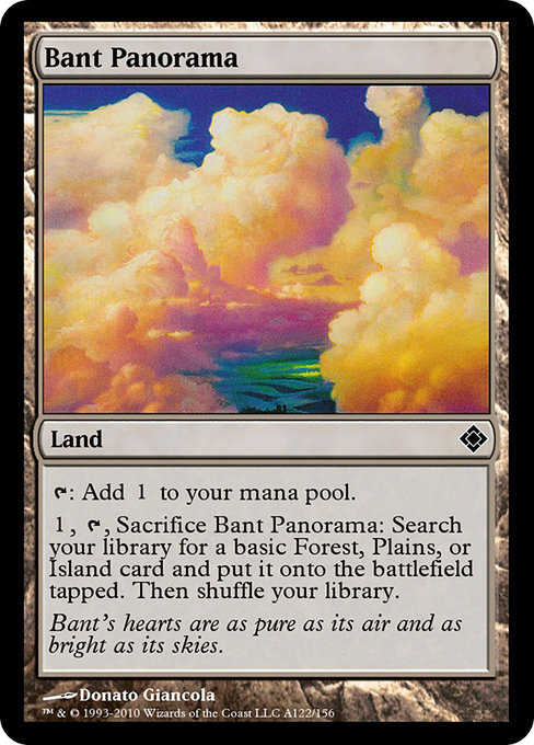 Magic the Gathering Card - Bant Panorama - MTG Circle