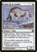 Magic the Gathering Card - Tundra Wolves - MTG Circle