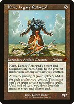 Magic the Gathering Card - Karn, Legacy Reforged - MTG Circle