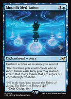 Magic the Gathering Card - Moonlit Meditation - MTG Circle