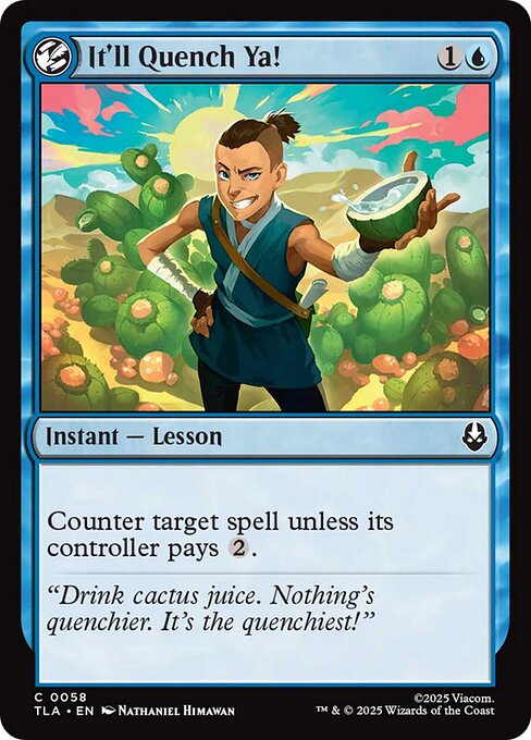Magic the Gathering Card - It'll Quench Ya! - MTG Circle