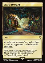 Magic the Gathering Card - Exotic Orchard - MTG Circle