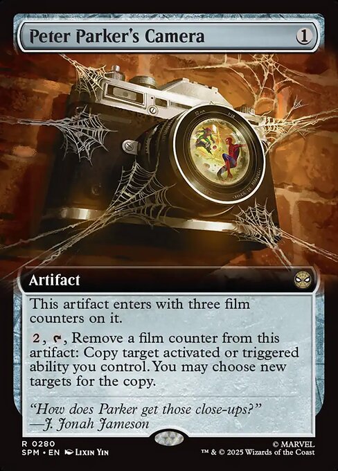 Magic the Gathering Card - Peter Parker's Camera - MTG Circle