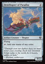 Magic the Gathering Card - Ornithopter of Paradise - MTG Circle