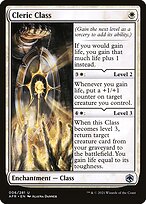 Magic the Gathering Card - Cleric Class - MTG Circle