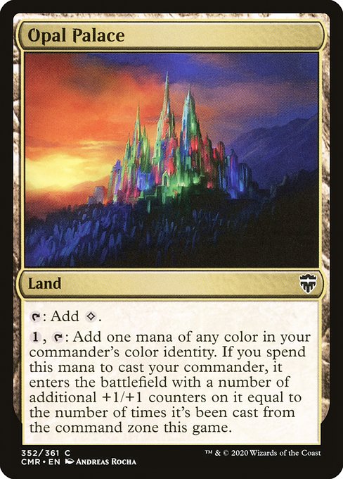 Magic the Gathering Card - Opal Palace - MTG Circle