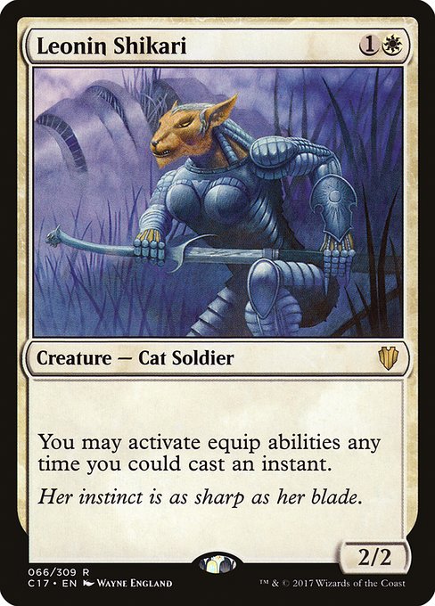 Magic the Gathering Card - Leonin Shikari - MTG Circle