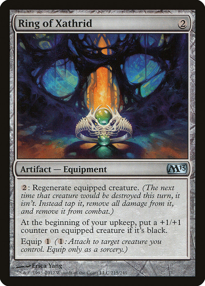 Magic the Gathering Card - Ring of Xathrid - MTG Circle