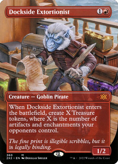 Magic the Gathering Card - Dockside Extortionist - MTG Circle