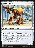 Magic the Gathering Card - Brass Squire - MTG Circle