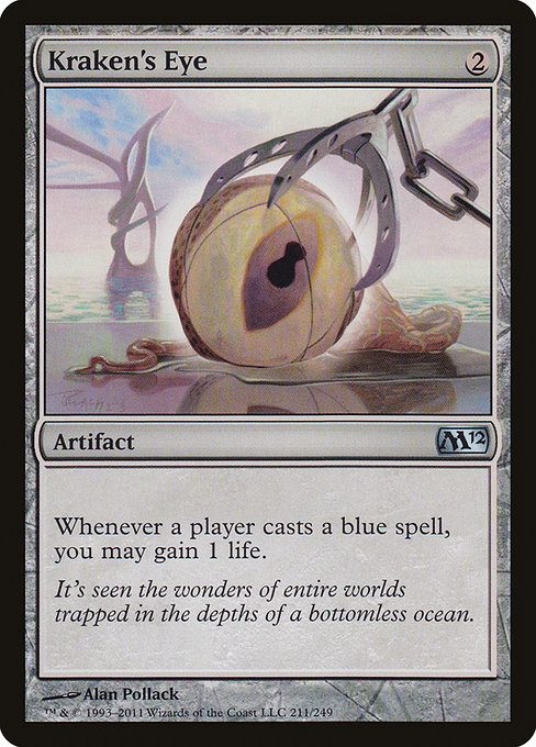 Magic the Gathering Card - Kraken's Eye - MTG Circle