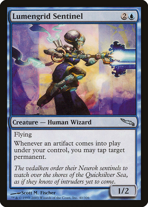 Magic the Gathering Card - Lumengrid Sentinel - MTG Circle