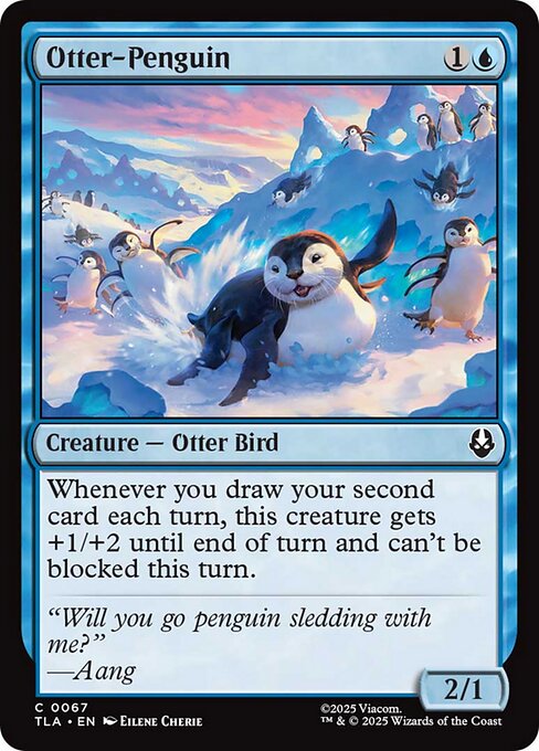 Magic the Gathering Card - Otter-Penguin - MTG Circle
