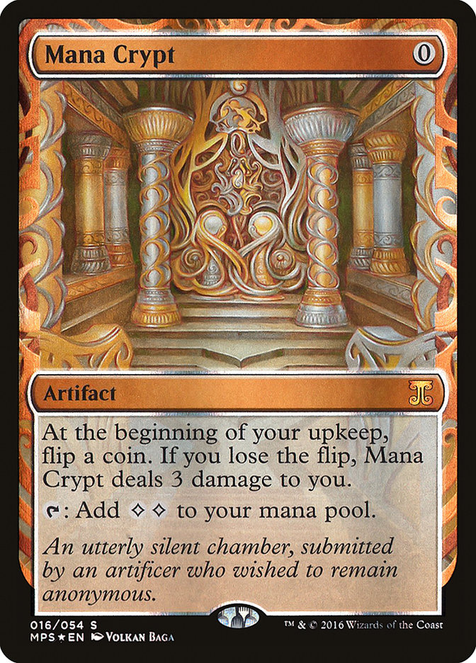 Magic the Gathering Card - Mana Crypt - MTG Circle
