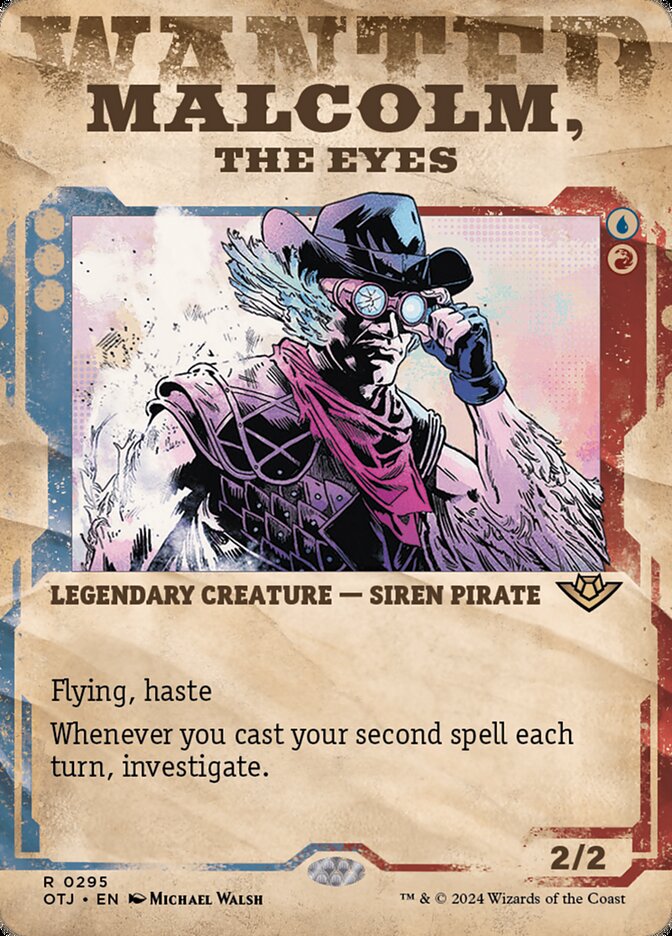 Magic the Gathering Card - Malcolm, the Eyes - MTG Circle