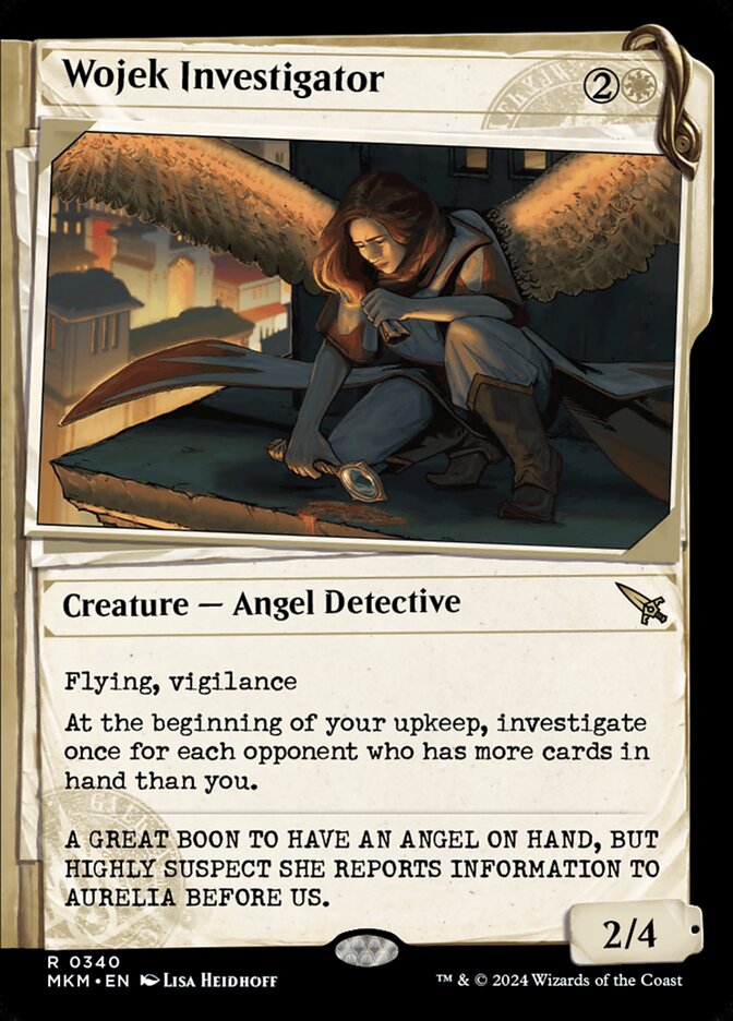 Magic the Gathering Card - Wojek Investigator - MTG Circle