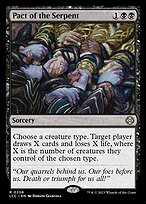 Magic the Gathering Card - Pact of the Serpent - MTG Circle