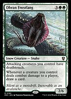 Magic the Gathering Card - Ohran Frostfang - MTG Circle