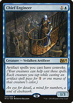 Magic the Gathering Card - Chief Engineer - MTG Circle