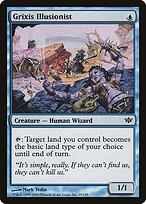 Magic the Gathering Card - Grixis Illusionist - MTG Circle